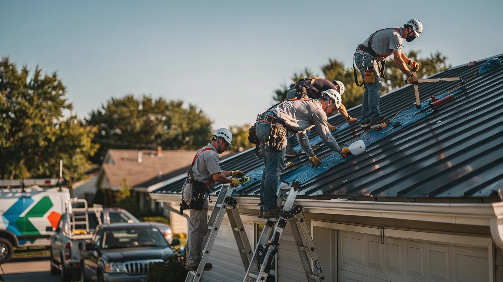 Metal Roof Installation in Harrietta, MI near me